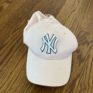 Pink Yankees baseball cap
